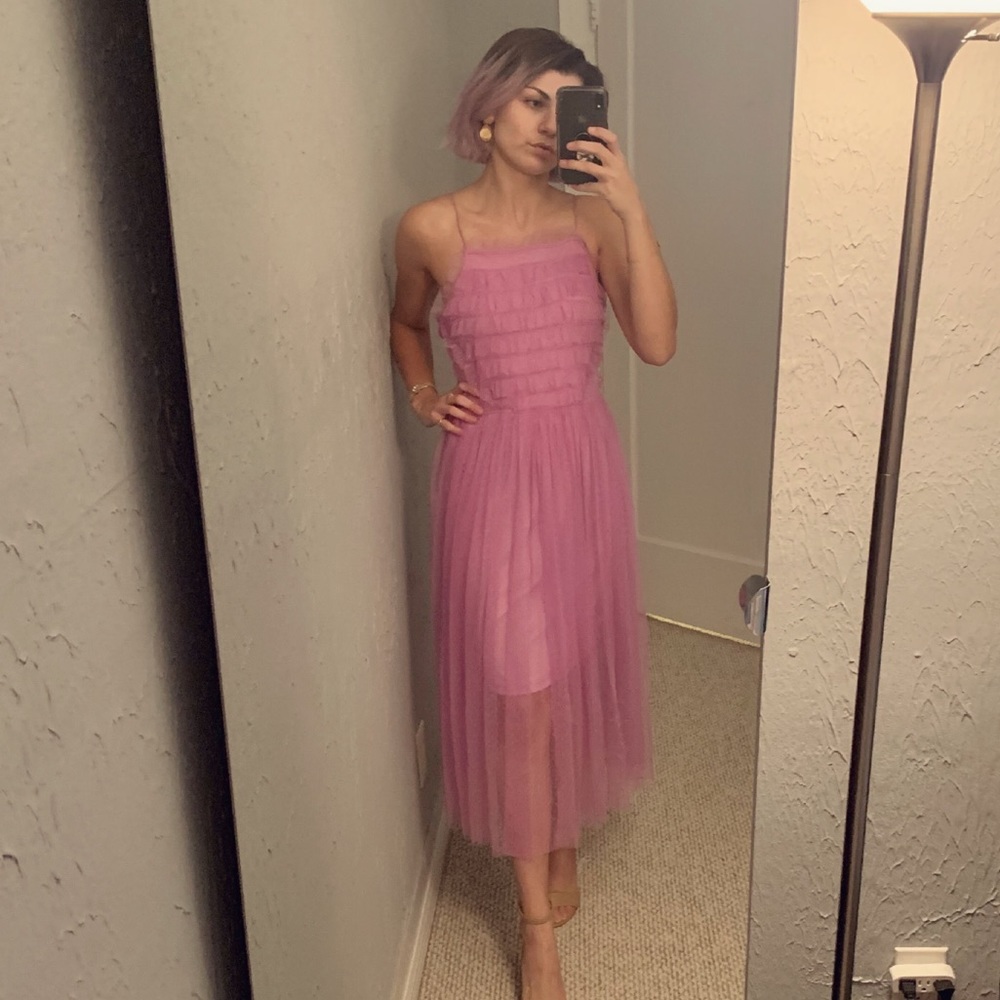 Pink Tulle Dress